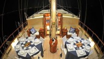 OFELIA -  Dining on deck
